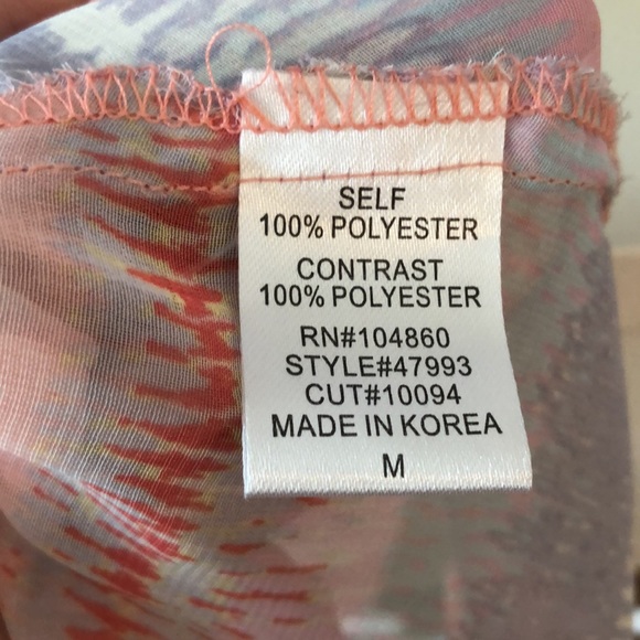 Flowy Multi Color Tank - Picture 5 of 5